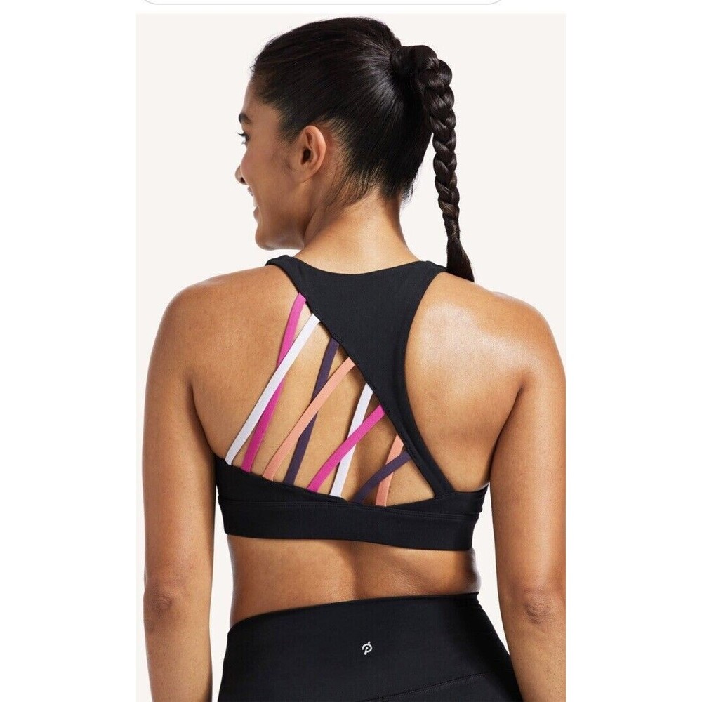 Peloton Strappy Sports Bra, Cadent, XS, Spin, Running, New! Retail $54
